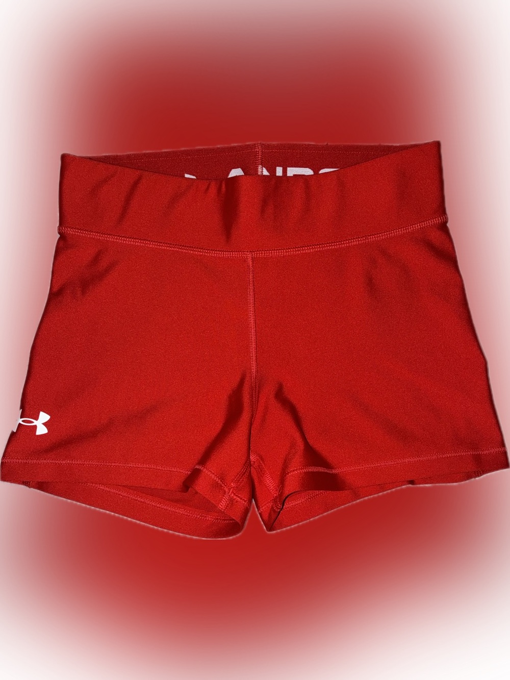 Under Armour Red Women's Bike Shorts